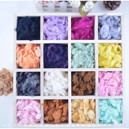 Mix color ! High quality colours frizzle curly Wool, Roving, Fiber,Wool felt DIY Needle Fuzzy Felted 20g/10 bags