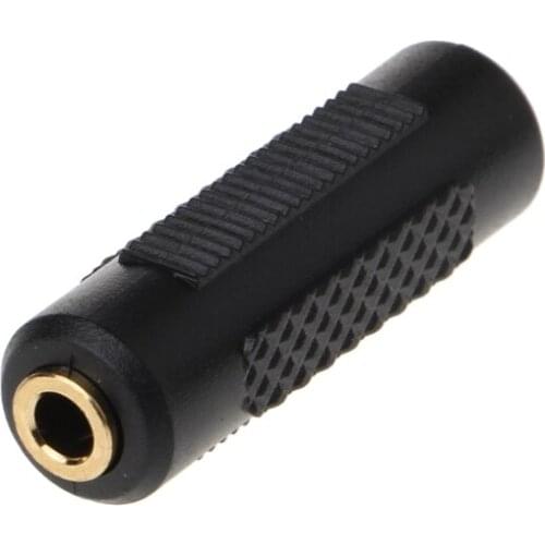 Stereo 3.5mm Female To Female Jack 1/8\" Aux Audio Extender Converter Adapter 85WD