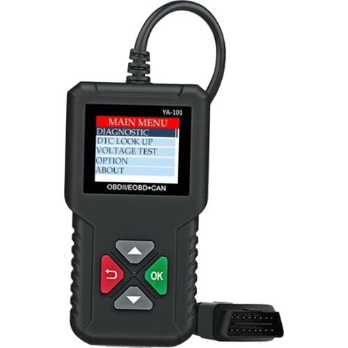 Universal OBD II Scanner Car Engine Fault Code Reader CAN Diagnostic Scan Tool, Black