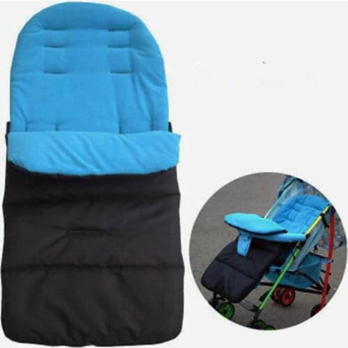 Winter Thick Warm Baby Stroller Sleeping Bag Newborn Foot Cover for Pram Wheelchair Baby Stroller Accessories Baby Sleeping Bag