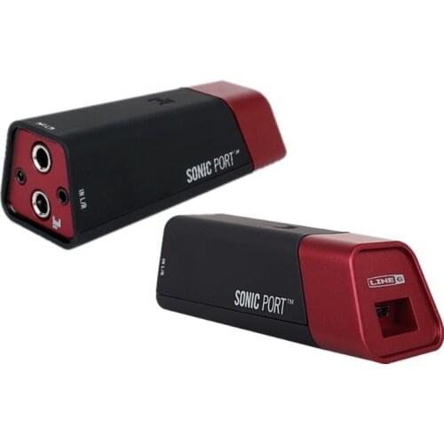 LINE6 Sonic Port 24-bit/48kHz Audio Quality Guitar Mobile Audio Interface Recording Sound Card For Play Live Performance