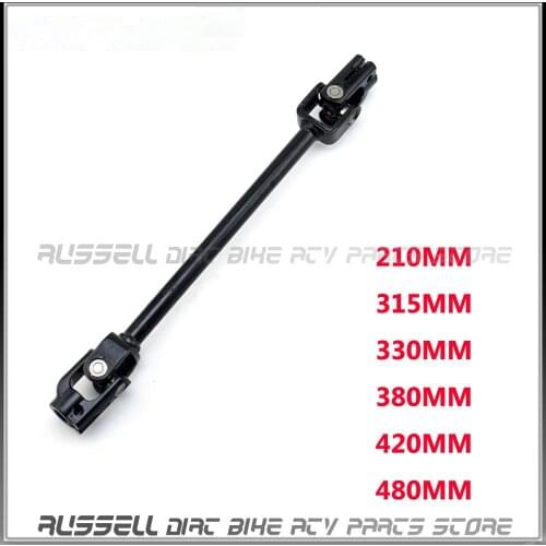 30T 15mm 210mm ~ 480mm Power Steering Gear Shaft Rack Pinion Knuckle Go Kart chinese ATV Quad Golf Cart 4 wheel spare parts
