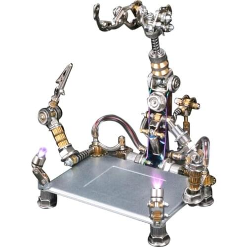 365Pcs Mechanical Mech Pawns Series DIY Metal Stand Kit Handmade Model Holder For Children Kids Educational Toys Birthday Gift
