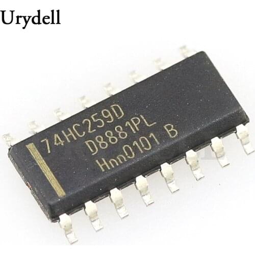 5pcs 74HC259 74HC259D 8-bit Addressable Latch SOP-16pin New and Original