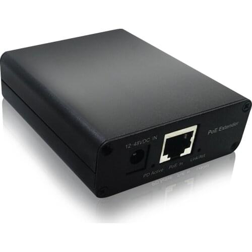 1port POE Extender IEEE 802.3af Extend 100 Meters with Standard Input / Output for IP Camera for POE Range