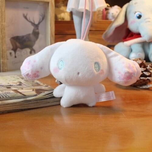 10cm Original Pink Strawberry Cinnamonrols Plush Toys Stuffed Animal Soft Doll Kids Birthday Gift Cartoon Anime