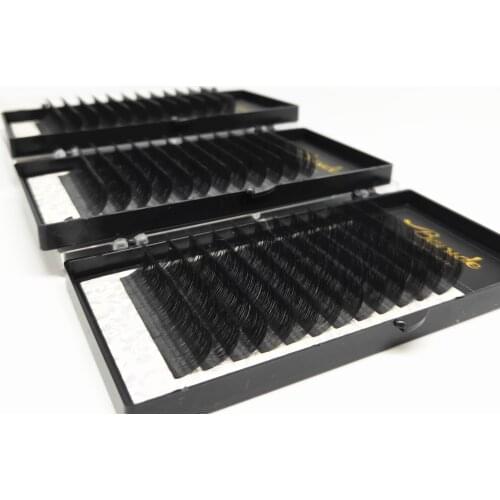 Custom private label Faux mink individual eyelash for professionals soft mink eyelash extension
