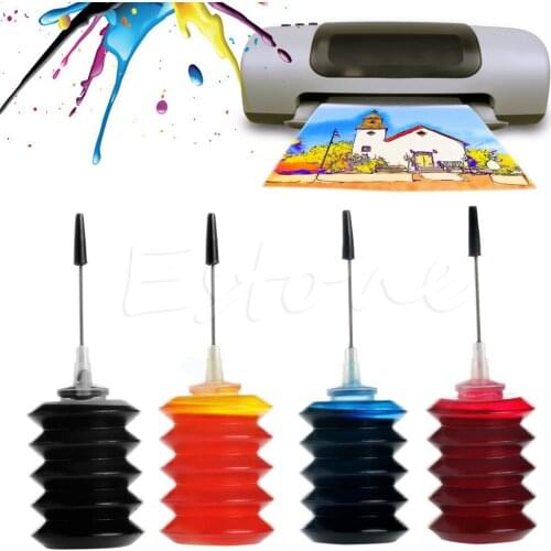 30ml Ink Cartridges Refill 4 Pcs/Kit For HP Brother Lexmark Canon Printers FMO