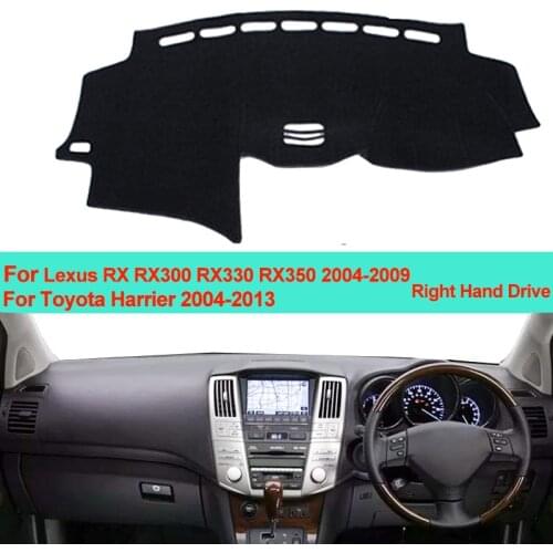 Car Inner Dashboard Cover Dash Mat Carpet Sun Shade For Lexus RX RX300 RX330 RX350 2004-2007 2008 2009 Harrier 2004-2012 2013