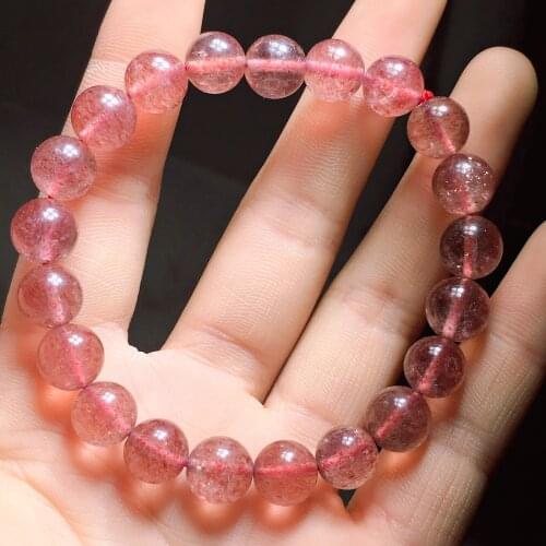 Sterwberry quartz bracelet