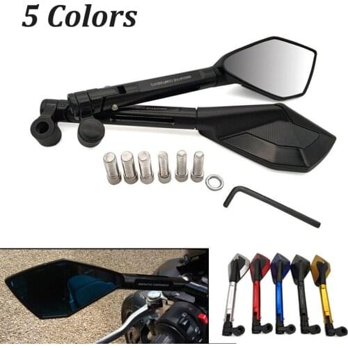 For Suzuki rm 250 rmx 250 rmz 250 450 drz 400 sm RMX250 CNC Motorcycle Mirrors Moto Rearview Mirrors Side Mirrors accessories