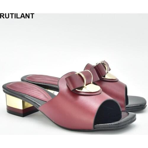 Latest African Dresses for Women High Quality Larges Size Shoes Women Open Toe Sexy Ladies Shoes Party Wedding Shoes Plus Size