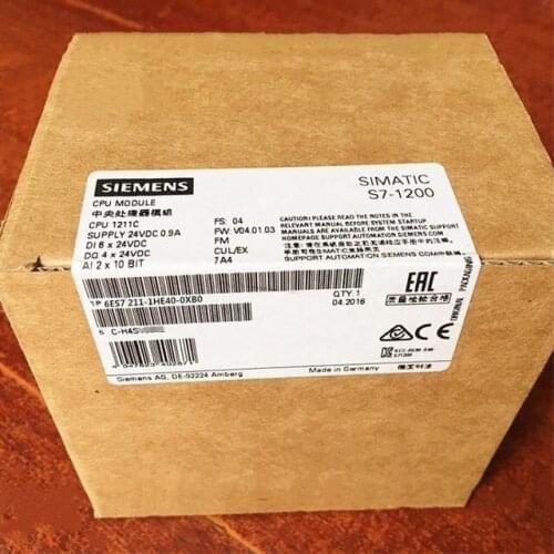 New Siemens 6ES7212-1HE40-0XB0 6ES7 212-1HE40-0XB0