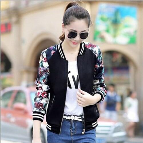 Autumn spring Baseball Jacket Casual Cotton coat big size basic jacket Pattern coat Long Sleeves Casual baseball slim jacket 3XL