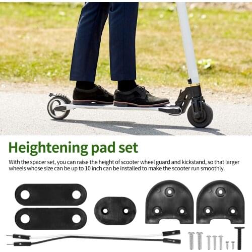 Rear Mudguard Spacer Kickstand Spacers For Xiaomi M365 Scooter Parts Wheel Rear Fender Bracket Outdoor Fender Heightening Pads