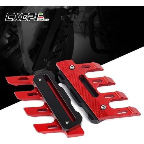 Motorcycle Front Fender Slider Protector For yamaha NMAX155 SMAX 155 CNC Mudguard Cover Protection nmax155 smax155 Accessories