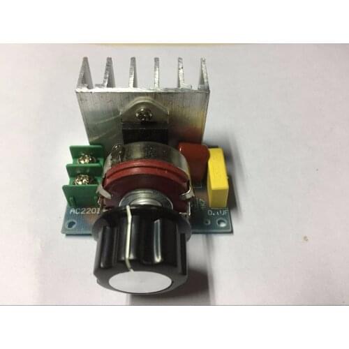 220V AC Voltage Regulator 50-220V 40A 3800W Dimmer SCR for Lamps Speed Voltage Temperature Control