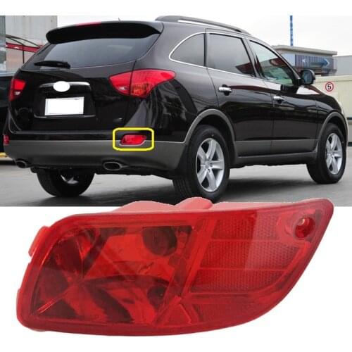 Lofty Richy For Hyundai VERACRUZ 3.8 IX55 2007-2012 Rear Bumper Brake Light Reflector fog light Lamp Warning Lamp 92406-3J300