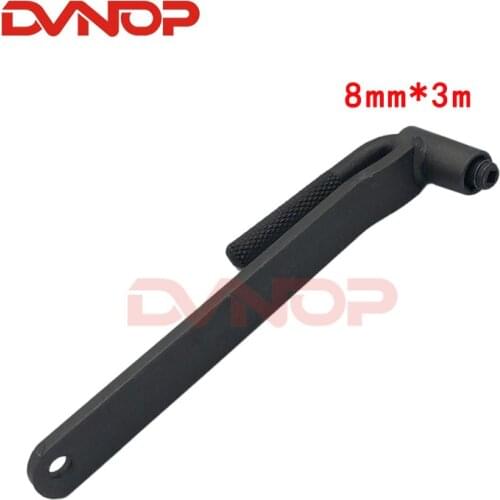 Universal L Type Motorcycle Valve Wrench 8mm Valve Adjustment Sleeve Wrench Adapter Tool