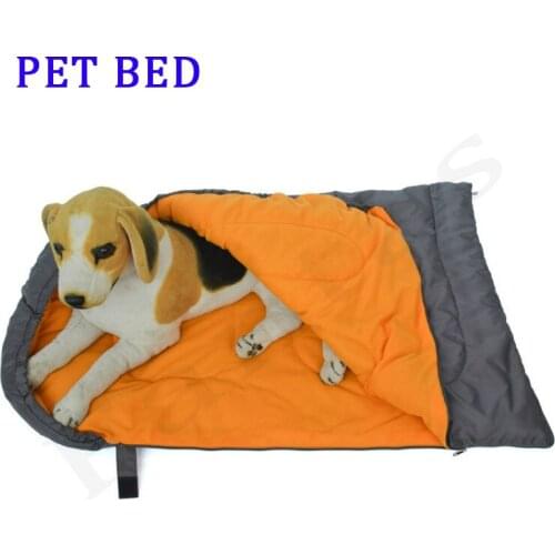 Waterproof and Wear-Resistant Dog Sleeping Bag Pet Bed Kennel Pad Warm Polar Fleece Bed for Dog Sleeping Bag Dog House