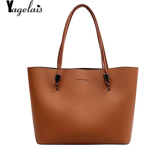 PU Leather Women Shoulder Bag High Quality Designer Leather Handbag Female Big Tote Ladies Hand Bags for women 2019