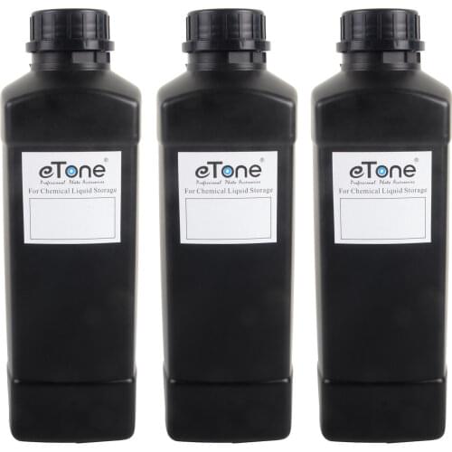 3x 1000ml Darkroom Chemical Storage Bottles Film Photo Developing Processing 1L