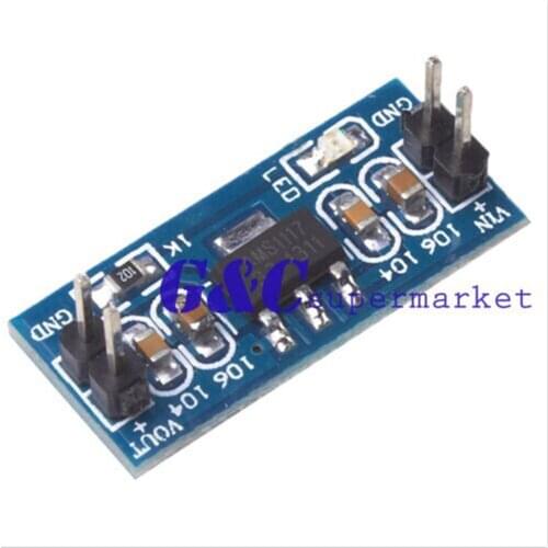 5PCS AMS1117-3.3 DC/DC Step-Down Voltage Regulator Adapter Convertor diy electronics