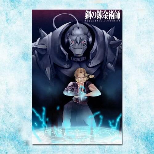Fullmetal Alchemist Hot Anime Art Silk Poster Canvas Print 13x20 24x36 Inch-002