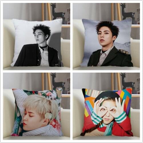 Musife XIUMIN KPOP Pillowcase Custom Square Pillow Cover Case Zipper Pillowcase 35X35,40x40,45x45cm Drop Shipping