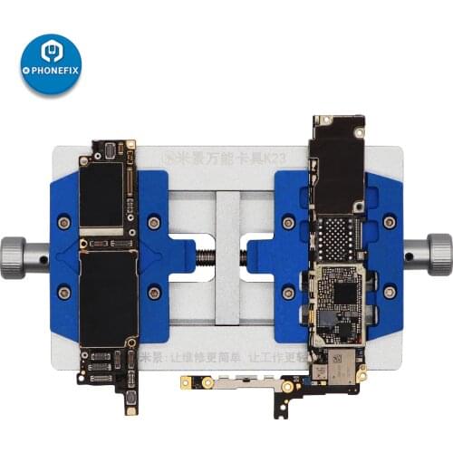 MJ K23 Dual Shaft Universal Phone PCB Board Motherboard Soldering Holder Fixture for iPhone Repair Welding Repair Tools