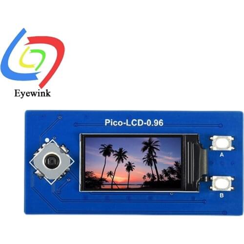 0.96 inch LCD Display Module SPI for Raspberry Pi Pico, 65K RGB IPS Screen,160×80 Resolution, ST7735S Driver