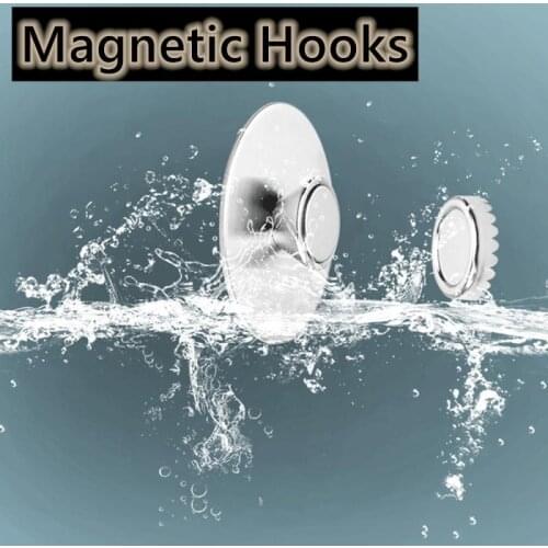 Soap Hook Bathroom Drain Wall Hanging Soap Box Suction Cup Magnetic Soap Rack Hooks Rack Creative Magnetic Soap Dish