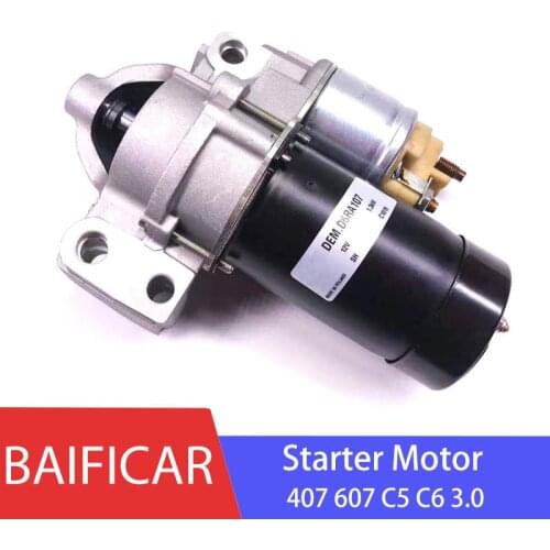 Baificar Brand New Genuine Starter Motor 5802X8 5802X7 5802W6 5802CZ For Peugeot 407 607 Citroen C5 C6 3.0 Fiat Lancia