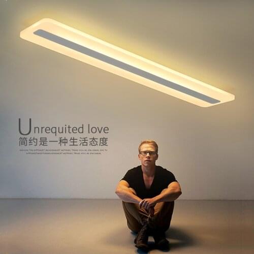 Modern Minimalism High brightness LED ceiling lights rectangular bedroom Livingroom aisl Ceiling lamp lighting lamparas de techo
