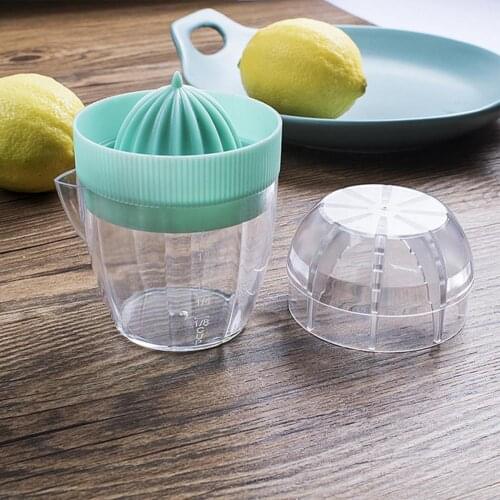 Practical Juicer Manual Multifunctional PP Household Lemon Strawberry Squeezer for Kitchen Small Wear-resistant Storage Bottle