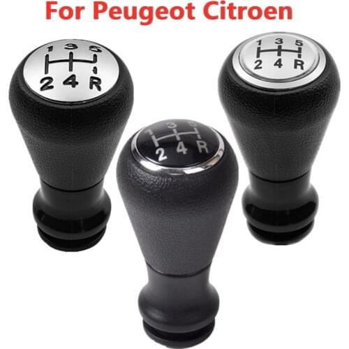 Gear Shift Knob for PEUGEOT 106 206 306 406 107 207 307 407 301 308 2008 CITROEN C2 C4 SAXO XSARA PICASSO BERLINGO Lever STICK