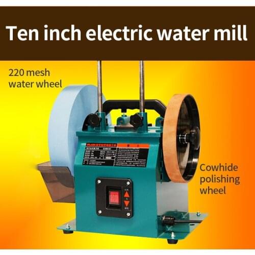 Water-Cooled Knife Grinder Low-Speed Grinder Polishing Machine Multi-Purpose Low-Noise Desktop Knife Grinder