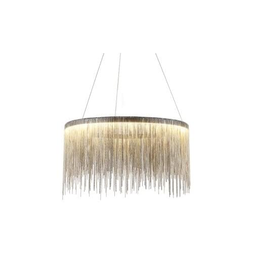 Modern high - end villa art personality lamps simple atmosphere chain chandelier Nordic bedroom living room restaurant lights