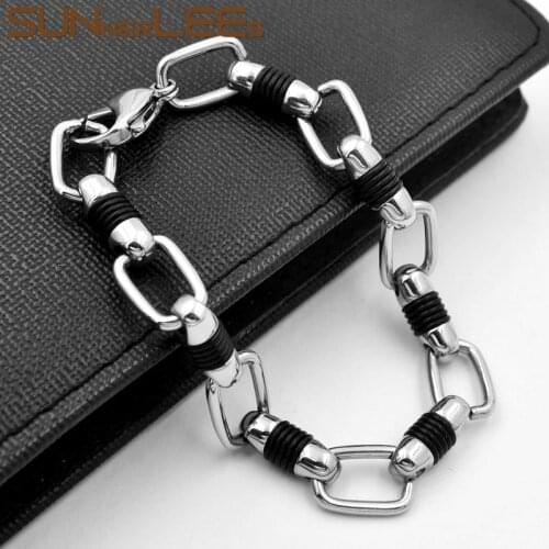 SUNNERLEES Black Bracelets