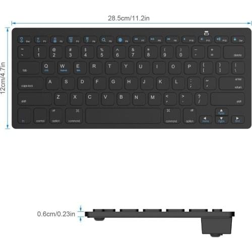 Ultra-slim Wireless Bluetooth 3.0 Keyboard For Teclast T10 T20 T30 10.1" universal keyboard for Android Windows and iOS system