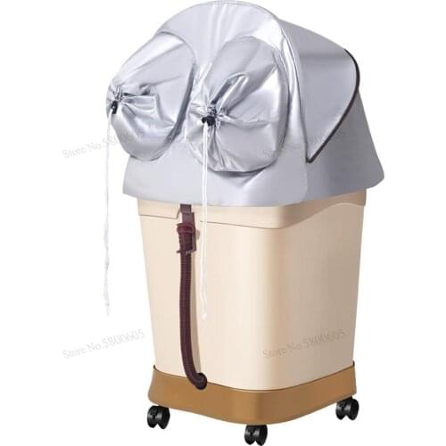 Foot bath automatic footbath high depth barrel constant temperature heating electric massage foot bath over calf Wu Xin same par