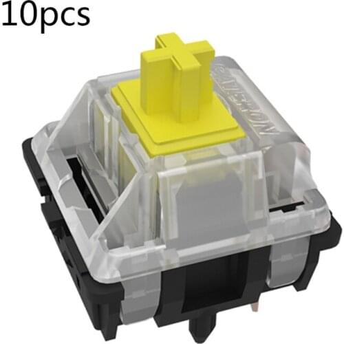 69HA Gateron mx switch 5 pin Switches RGB SMD 5pin Axis Compatible for cherry MX mechanical Keyboard diy Switches Yellow Red