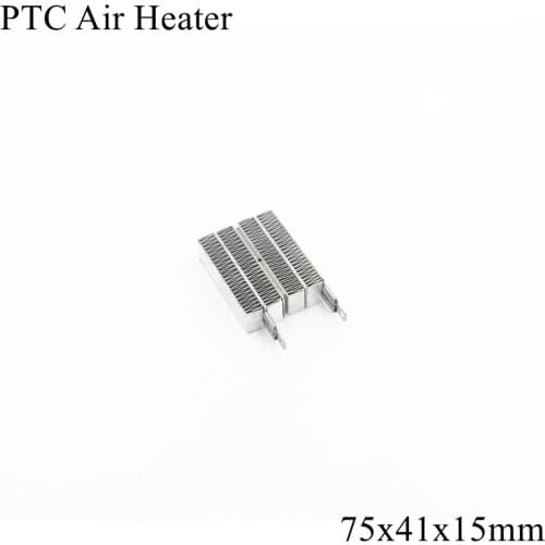 75x41x15mm 12V 70W PTC Heater Ceramic Thermistor Air Heating Mini Outdoor Heaters Induction Aquarium Car Film Plate