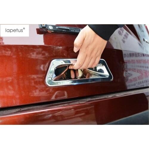 Lapetus Accessories Fit For Ford Explorer 2016 2017 Rear Behind Door Handle Bowl Decorative Frame Molding Cover Kit Trim 1 Piece