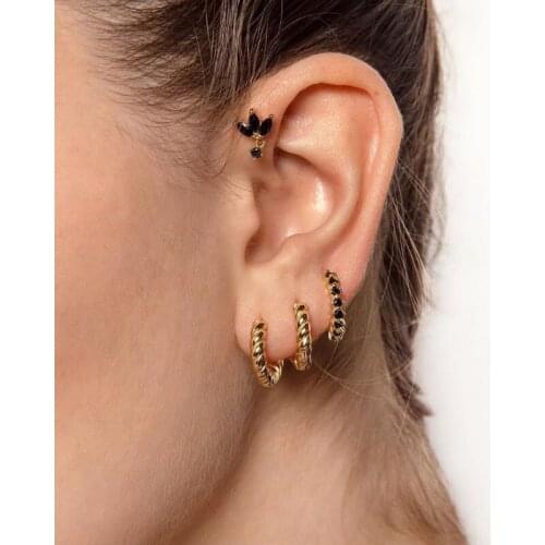 Women's Gold Earrings Amofa China