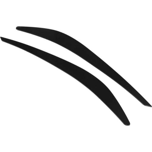 Car styling emblem Headlight Eyebrow Trims Covers Glossy Black 1036024 Replacement for Holden VF Commodore SS SSV SV6 car