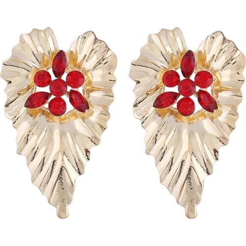 Bohemian Women Jewelry Acrylic Leaves Women Fashion Earrings National Style Personalized Women Party Accessories Birthday Gift