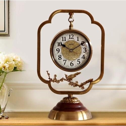 Clocks, tables, clocks, living rooms, household simple modern atmospheric pendulum clocks, European and American clocks, creativ