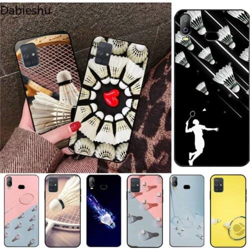 Badminton sports Phone Case For Samsung Galaxy A21S A01 A11 A31 A81 A10 A20E A30 A40 A50 A70 A80 A71 A51