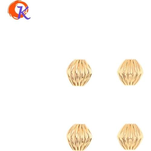 Cordial Design 100Pcs 5*5MM Jewelry Accessories/DIY Beads Making/Copper Beads/Genuine Gold Plating/Hand Made/Earring Parts